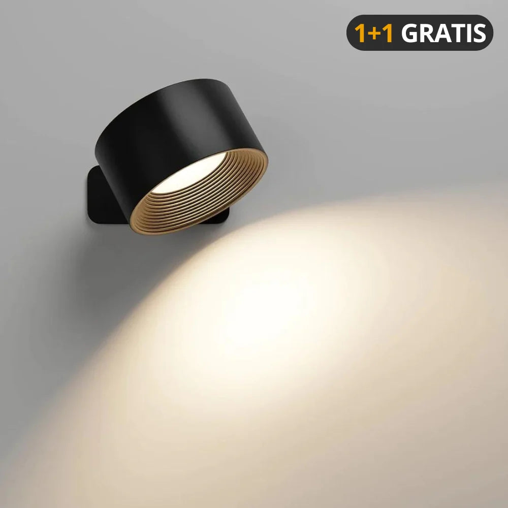 LuminaBeam – Draadloze Magnetische Wandlamp