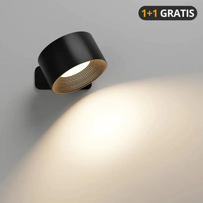 LuminaBeam – Draadloze Magnetische Wandlamp
