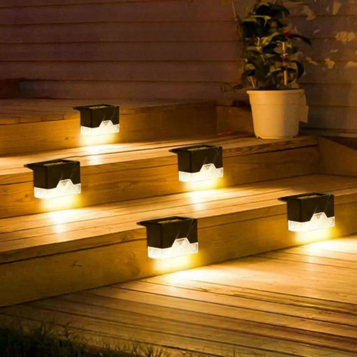 SolarGlow – Zelfklevende LED Buitenverlichting op Zonne-energie