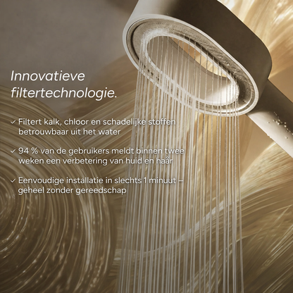 PureFlow – 3-in-1 Premium Filterdouchekop