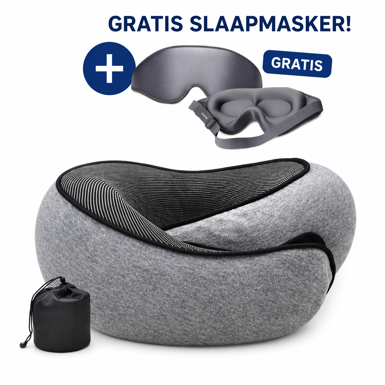 DreamGlide – Ergonomisch Traagschuim Nekkussen