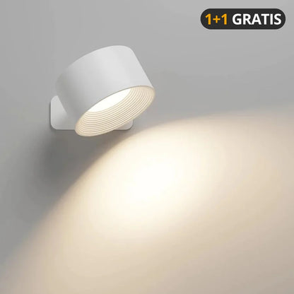 LuminaBeam – Draadloze Magnetische Wandlamp